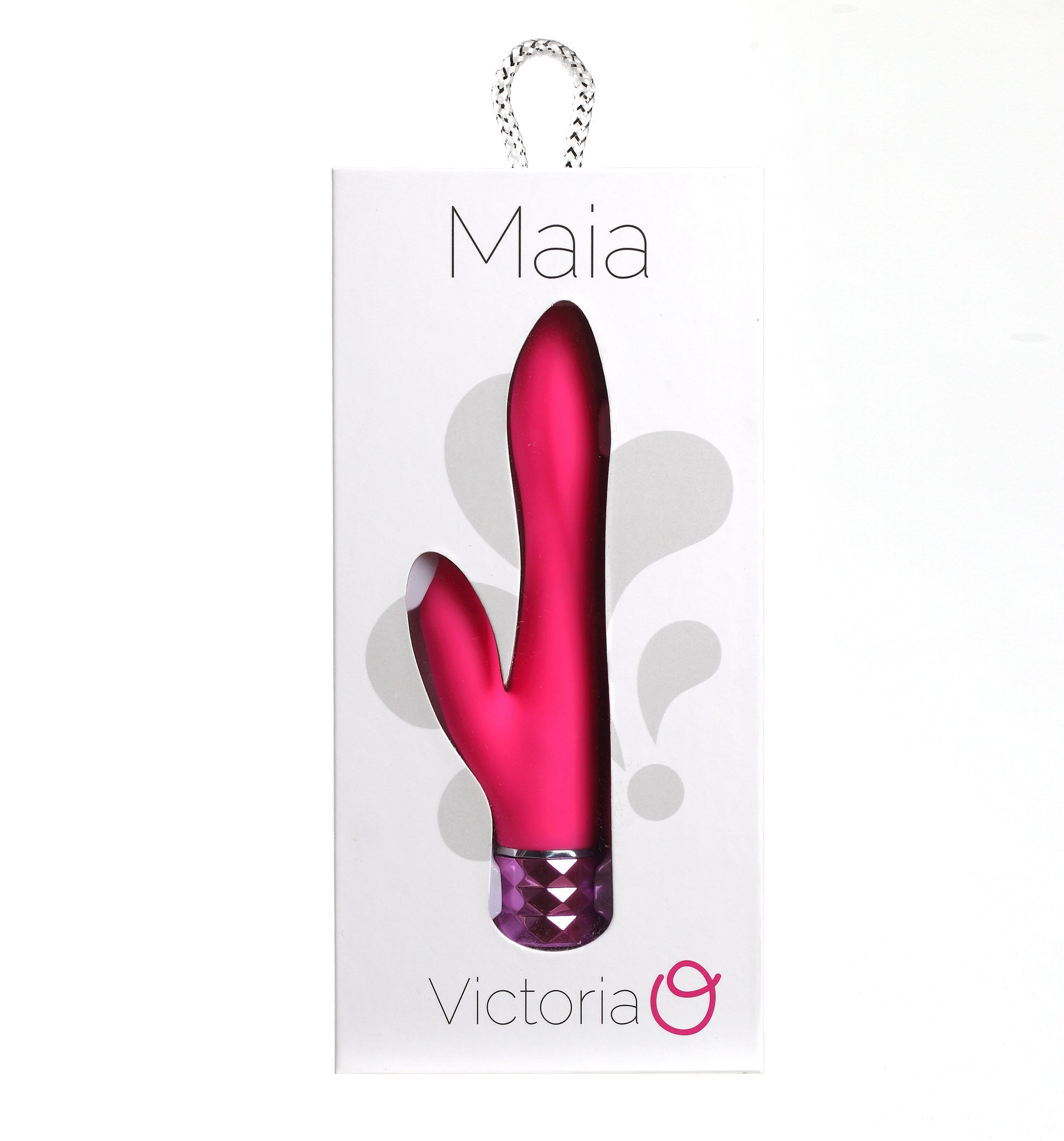 Victoria Crystal Gem Dual Vibrator - Pink Default Title Maia Toys Toys - Vibrators