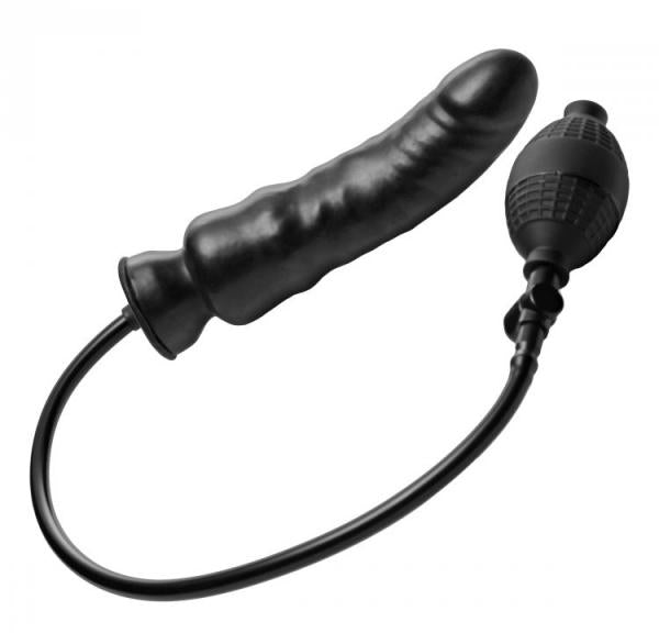 Renegade Semi Realistic Inflatable Dildo Black Default Title Master Series Toys - Dildos