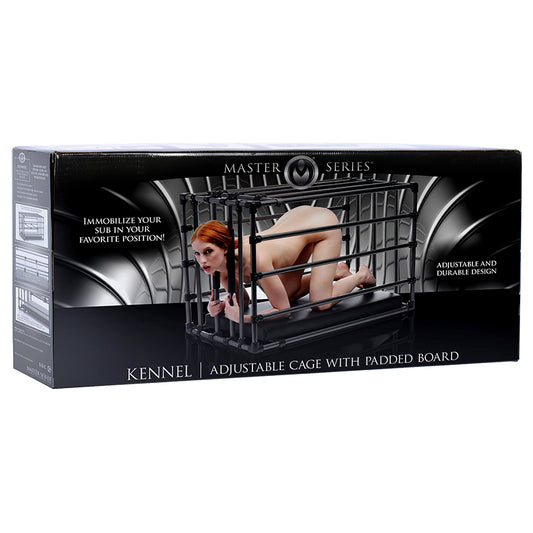 Kennel Cage with Padded Board  [DROP SHIP ONLY]