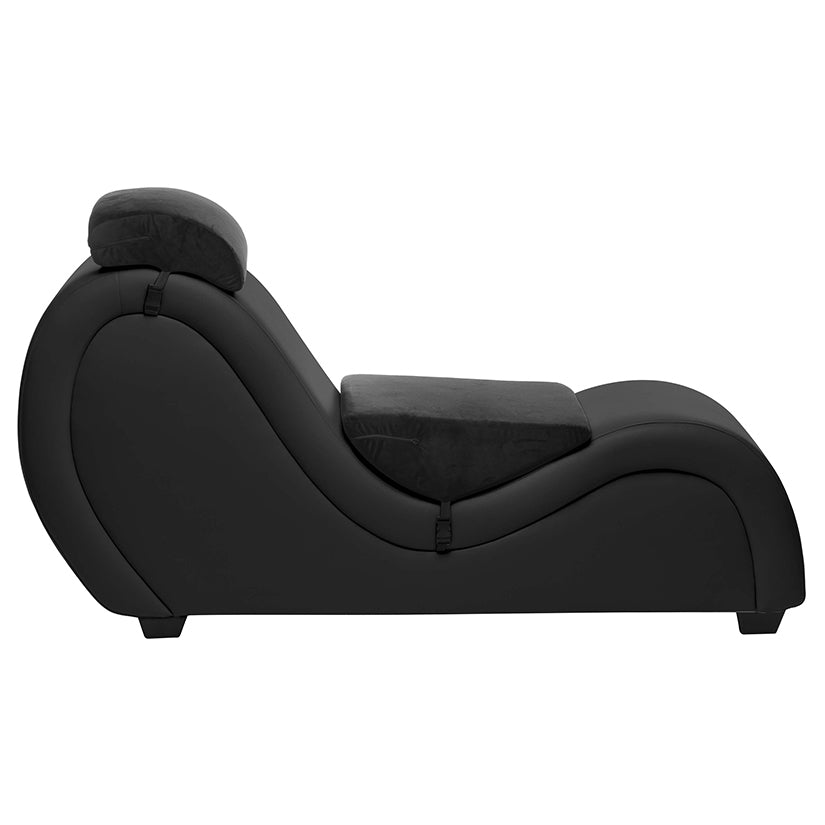 Kinky Couch Sex Chaise Lounge - Black [DROP SHIP ONLY]