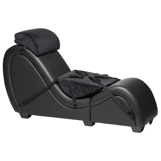 Kinky Couch Detachable Sex Chaise Lounge - Black [DROP SHIP ONLY]
