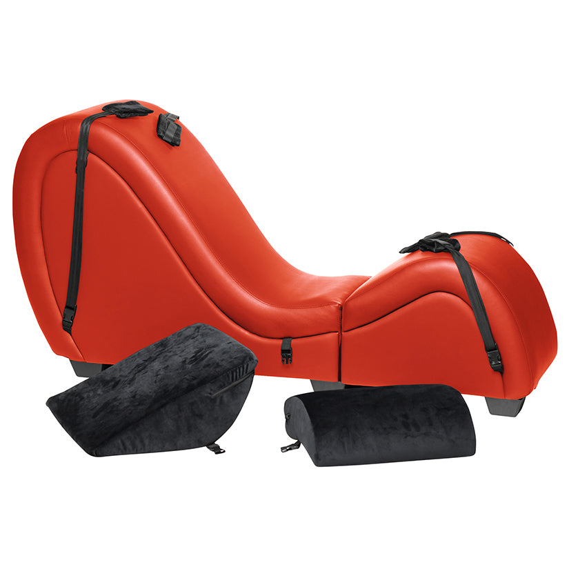 Kinky Couch Detachable Sex Chaise Lounge - Red [DROP SHIP ONLY]