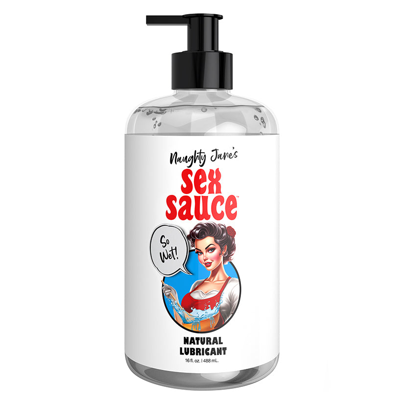 Naughty Jane's Sex Sauce Natural Lubricant 16oz