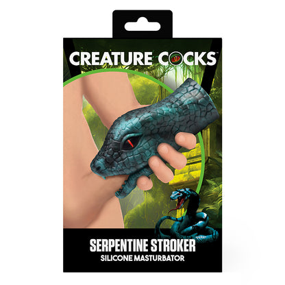 Creature Cocks Serpentine Stroker-Green XR Brands Toys - Masturbators