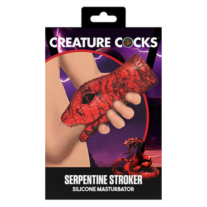 Creature Cocks Serpentine Stroker-Red XR Brands Toys - Masturbators