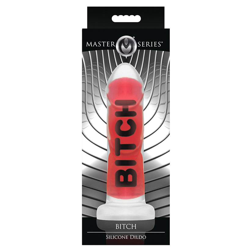Master Series Bitch Silicone Dildo