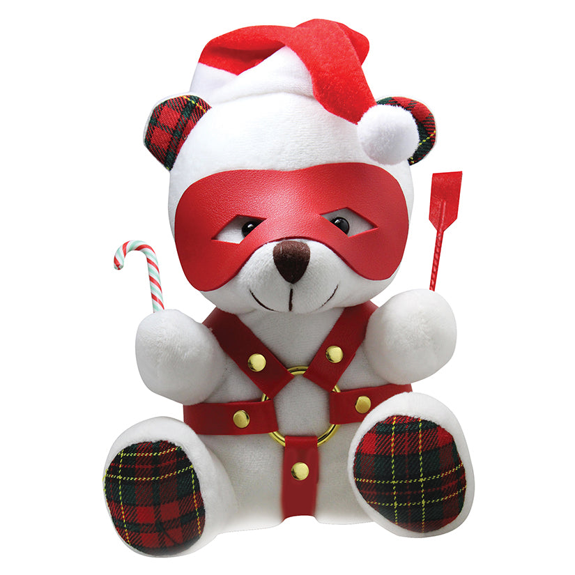 Master Series Holiday Bondage Bear-White