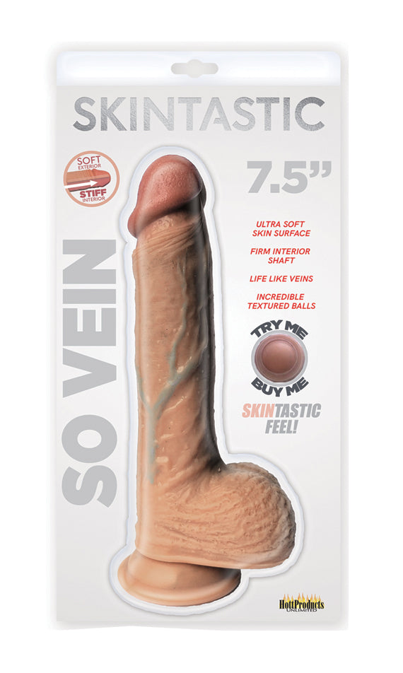 Skinsations - Skintastic Series - So Vein - 7.5 Inches Default Title Hott Products Toys - Dildos