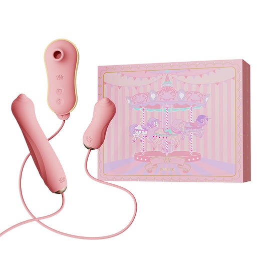 Zalo Unicorn Set-Strawberry Pink