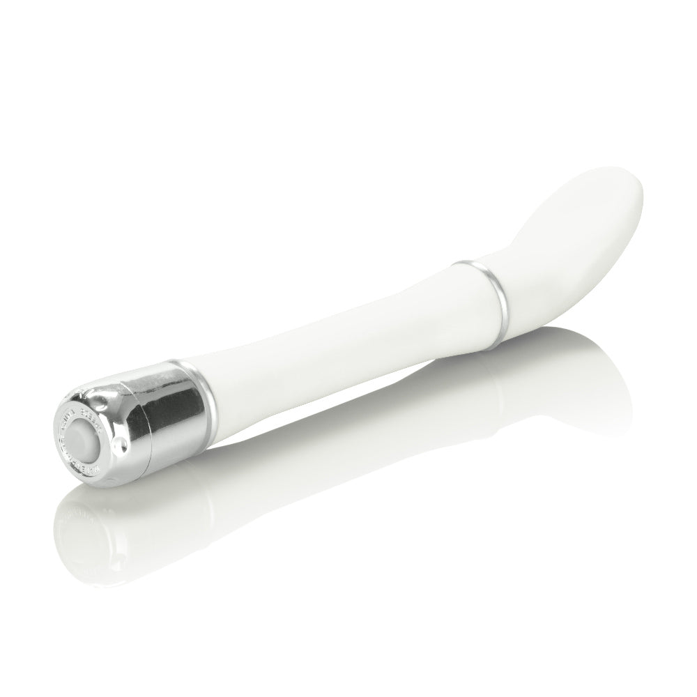 Lulu Satin Scoop Vibe - White Default Title CalExotics - California Exotic Novelties Toys - Vibrators