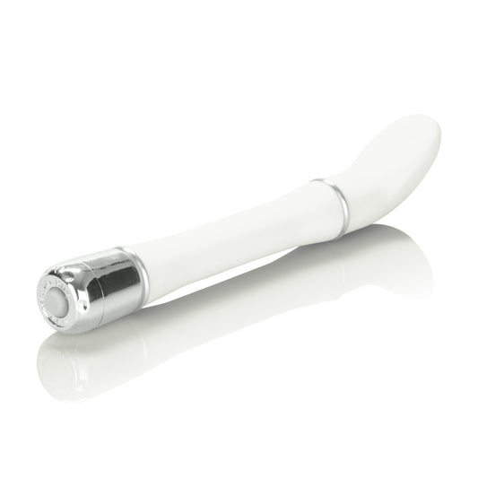Lulu Satin Scoop Vibe - White Default Title CalExotics - California Exotic Novelties Toys - Vibrators