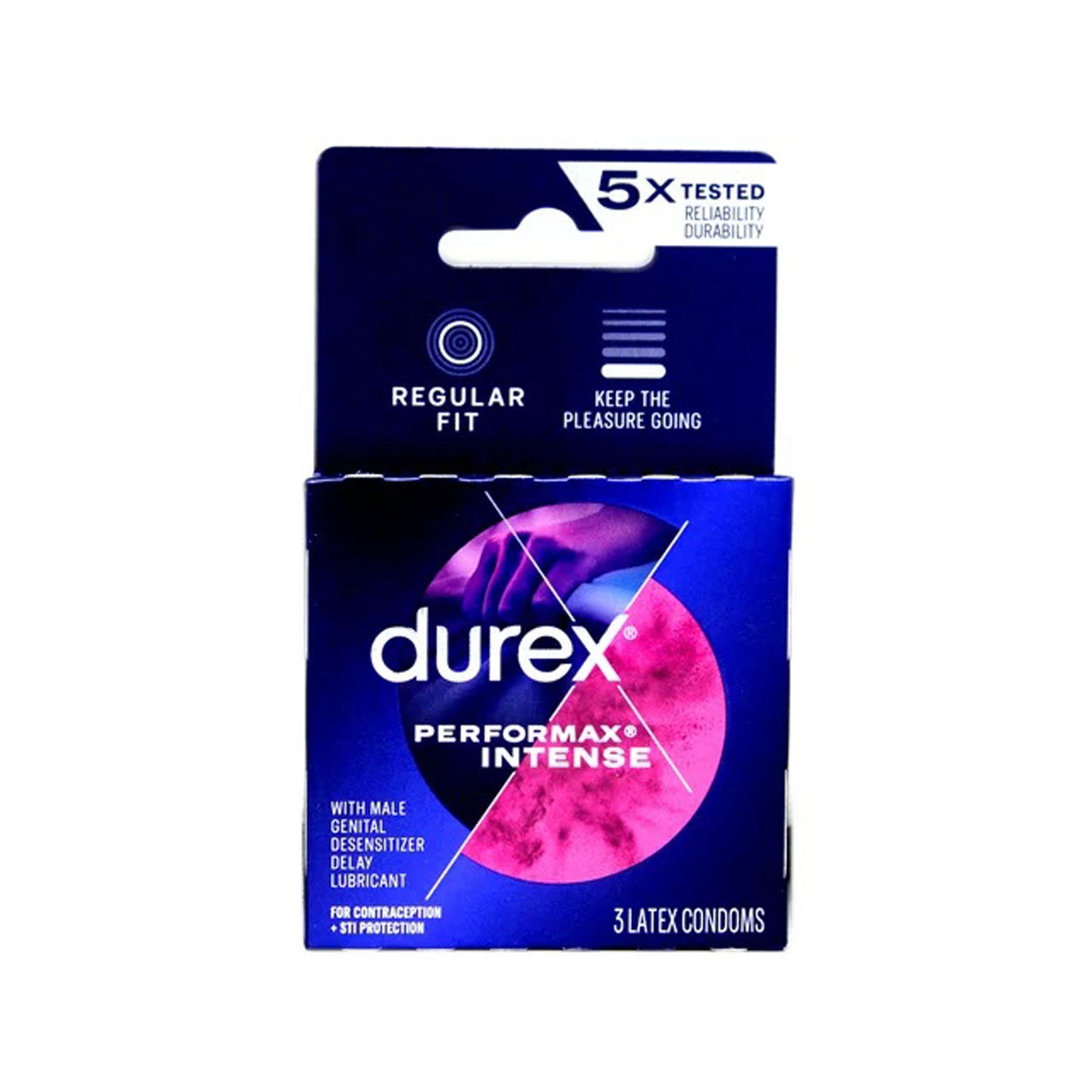 Durex Performax Intense - 3 Pack Default Title Paradise Marketing Sexual Wellness - Condoms