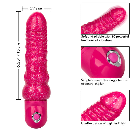 Naughty Bits Lady Boner Bendable Personal Vibrator Default Title CalExotics - California Exotic Novelties Toys - Vibrators