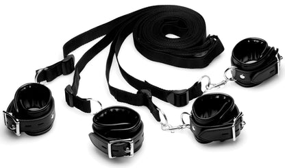Bed Restraint Kit Default Title XR Brands Toys - Fetish