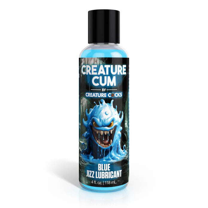 Creature Cum Blue Water-Based Lubricant 4oz Default Title XR Brands Sexual Wellness - Lubricants