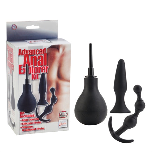Anal Explorer Kit - Black Default Title CalExotics - California Exotic Novelties Toys - Anal Toys