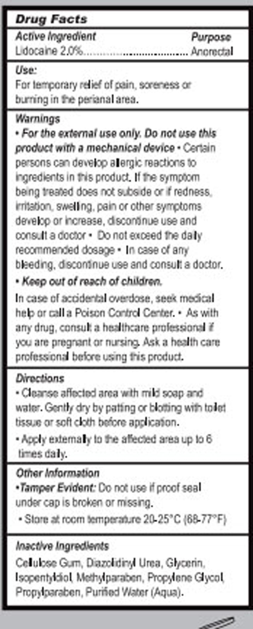 Passion Anal Desensitizing Lubricant With Lidocaine - 8.5 Fl. Oz. Default Title XR Brands Sexual Wellness - Lubricants