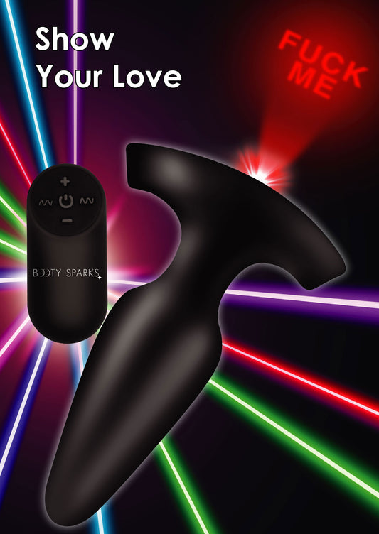 Laser Fuck Me Anal Plug with Remote Control - Small Default Title XR Brands Toys - Anal Toys