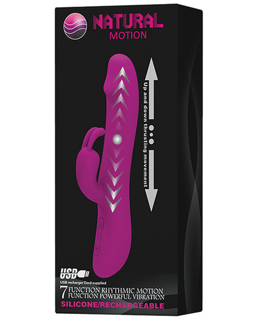 Pretty Love Natural Motion Thrusting Rabbit - 7 Function Default Title Pretty Love Toys - Vibrators