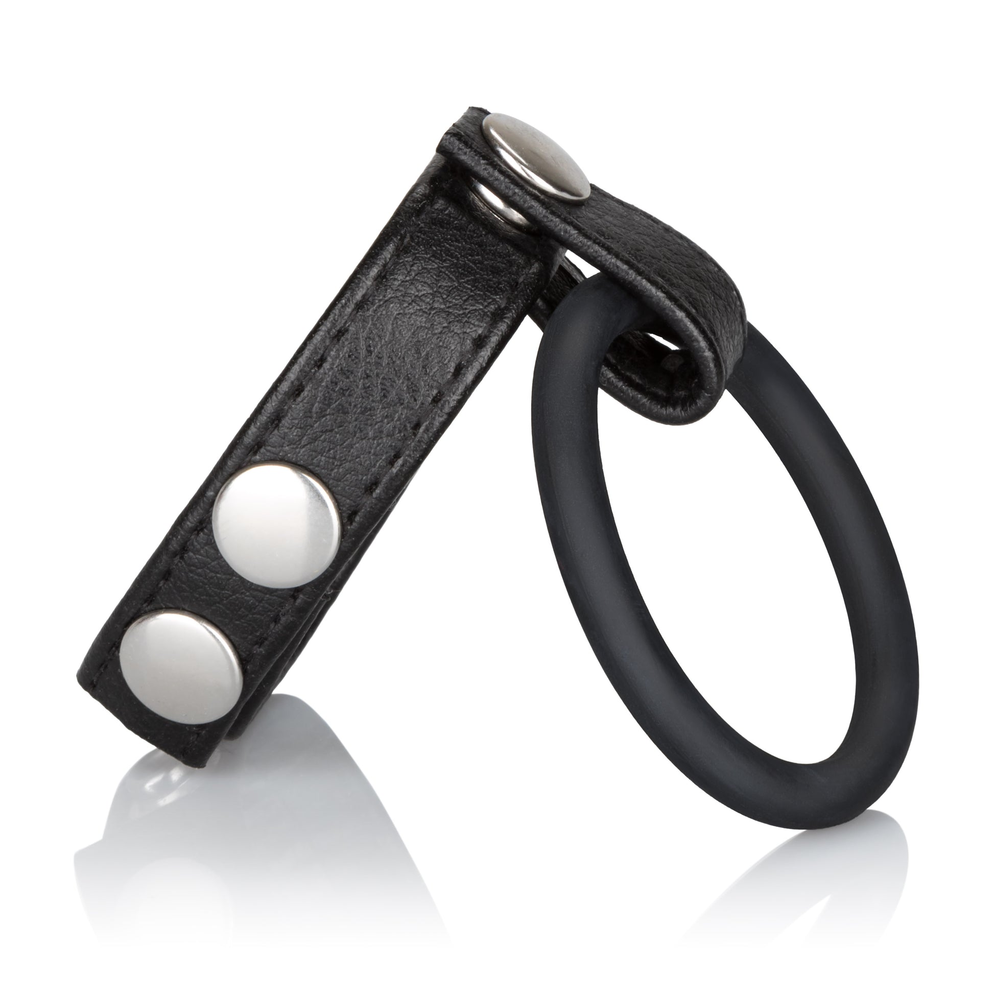 Medium Leather Ball Spreader Default Title CalExotics - California Exotic Novelties Toys - Cockrings