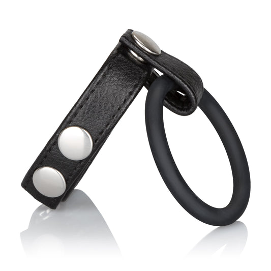 Medium Leather Ball Spreader Default Title CalExotics - California Exotic Novelties Toys - Cockrings