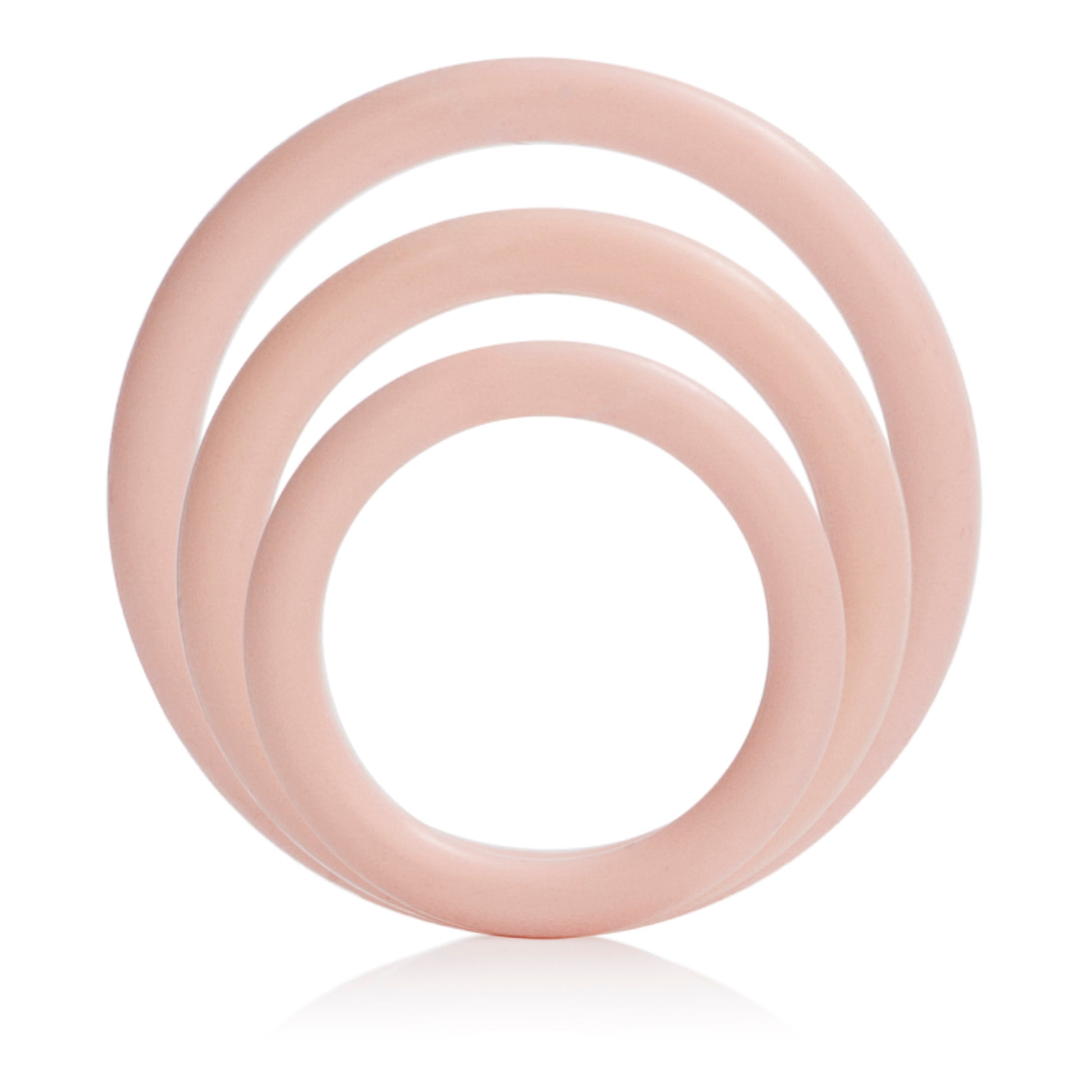 Silicone Support Rings - Ivory Default Title CalExotics - California Exotic Novelties Toys - Cockrings