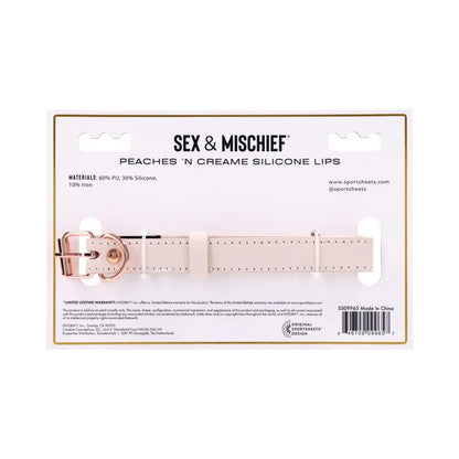 S&M Peaches ‘n CreaMe Silicone Lips Sportsheets Toys - Fetish