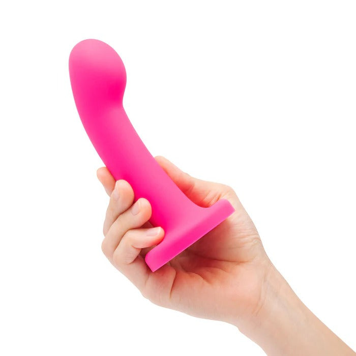 Together Pop 5 in. Silicone Dildo and Harness Set Pink Hustler Toys - Fetish