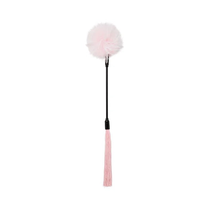 S&M Whip & Tickle-Pink/White Sportsheets Toys - Fetish