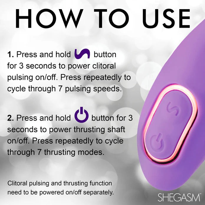 Pro-thrust Max 14x Thrusting And Pulsing Silicone Rabbit XR Brands Toys - Vibrators