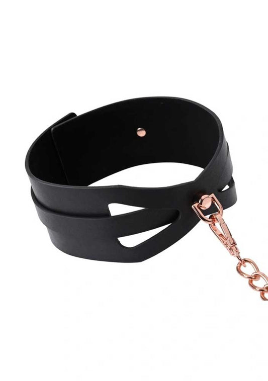 S&M Brat Collar & Leash Sportsheets Toys - Fetish