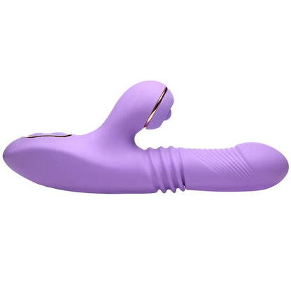 Pro-thrust Max 14x Thrusting And Pulsing Silicone Rabbit XR Brands Toys - Vibrators