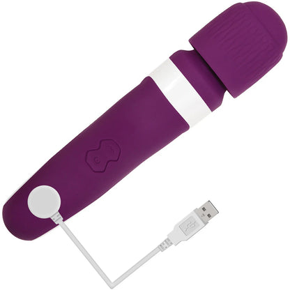 Gender X Handle It Wand Vibrator Silicone Rechargeable Purple Gender X Toys - Vibrators