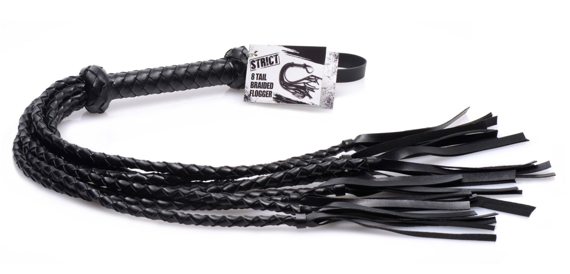 8 Tail Braided Flogger XR Brands Toys - Fetish