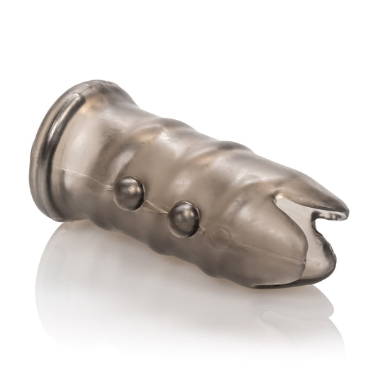 Apollo Premium Girth Enhancer - Smoke CalExotics - California Exotic Novelties Toys - Cockrings