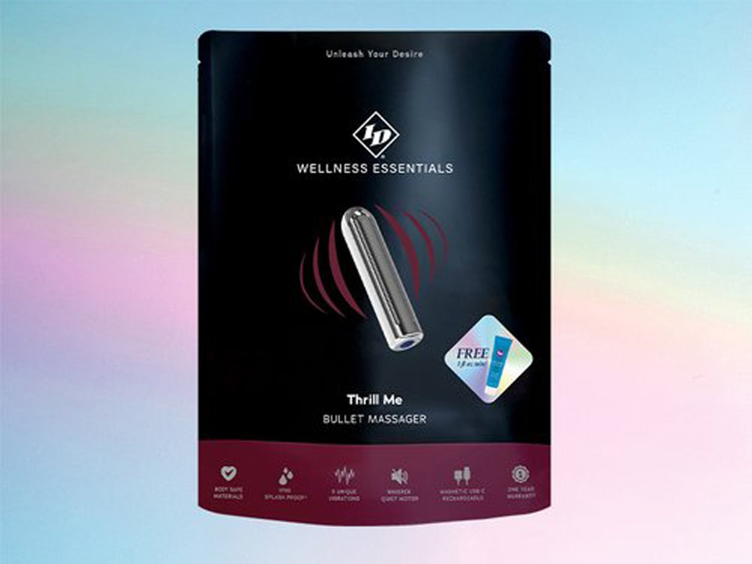 THRILL ME BULLET MASSAGER BAG ID Lubricants Toys - Vibrators