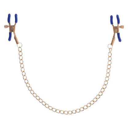 Cougar Chained Nipple Clamps Sportsheets Toys - Fetish