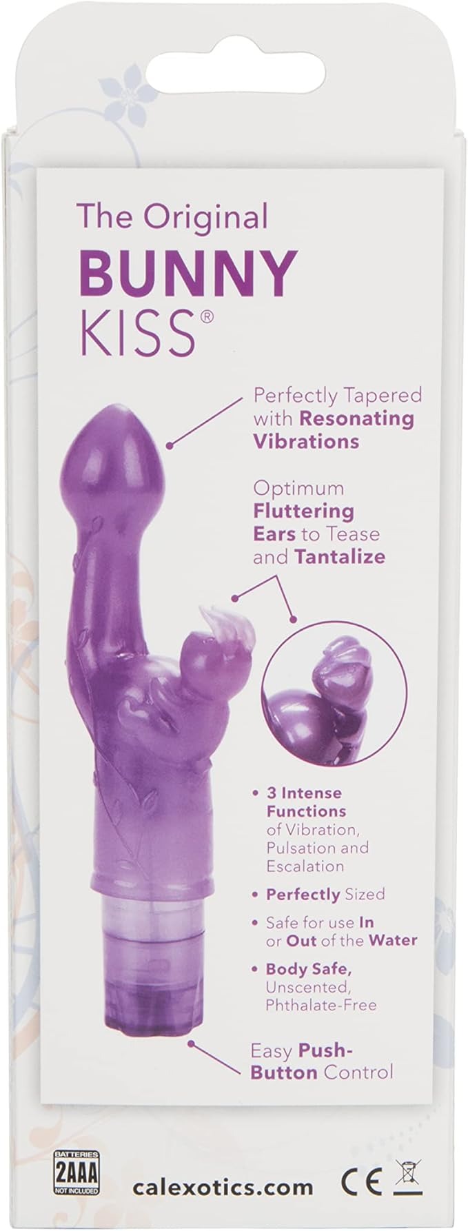 The Original Bunny Kiss Purple CalExotics - California Exotic Novelties Toys - Vibrators