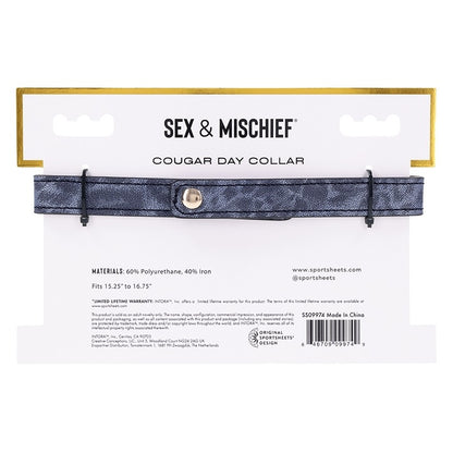 Cougar Day Collar Sportsheets Toys - Fetish