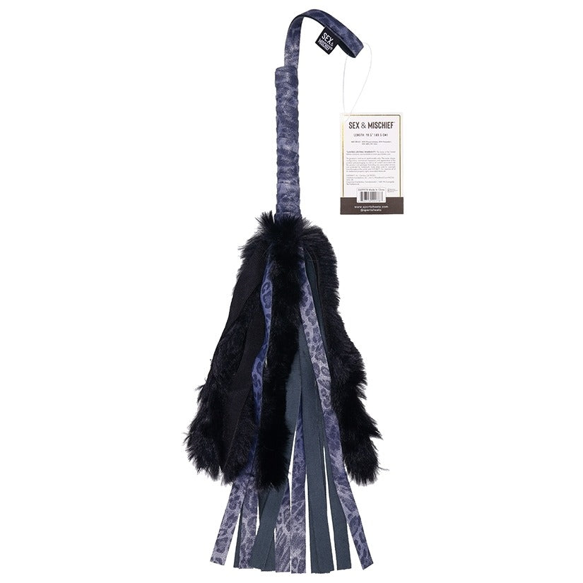 Cougar Faux Fur Flogger Sportsheets Toys - Fetish
