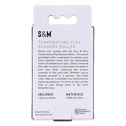 Ex's & Oh's Temperature Play Sensory Roller Sportsheets Toys - Fetish
