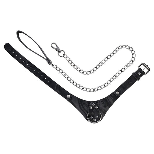 Velvet Noir Collar & Leash Sportsheets Toys - Fetish