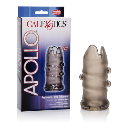 Apollo Premium Girth Enhancer - Smoke CalExotics - California Exotic Novelties Toys - Cockrings