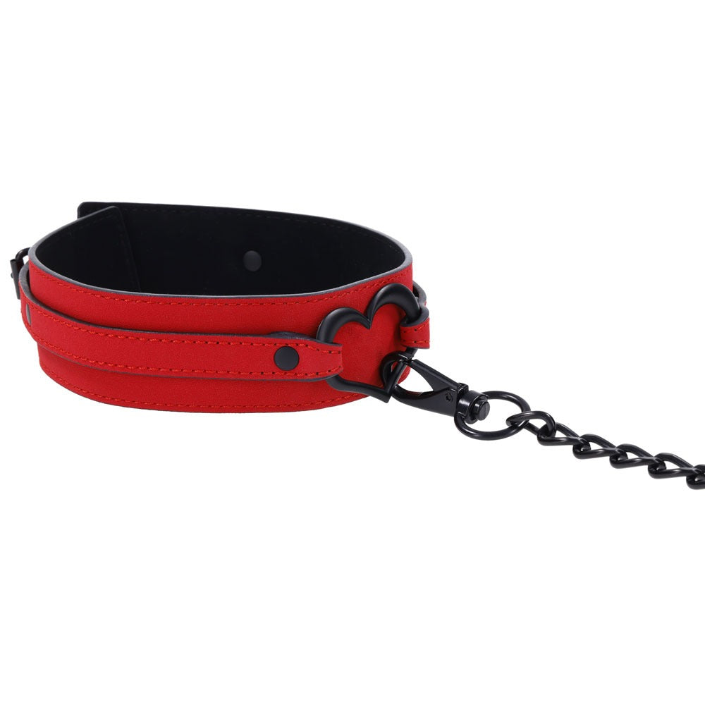 S&M Amor Collar and Leash Sportsheets Toys - Fetish