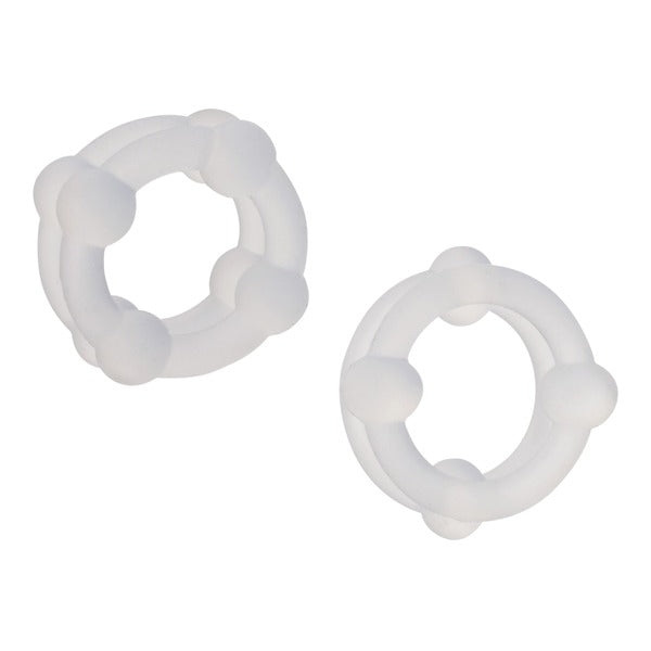 Alpha Liquid Silicone Double Stacker CalExotics - California Exotic Novelties Toys - Cockrings