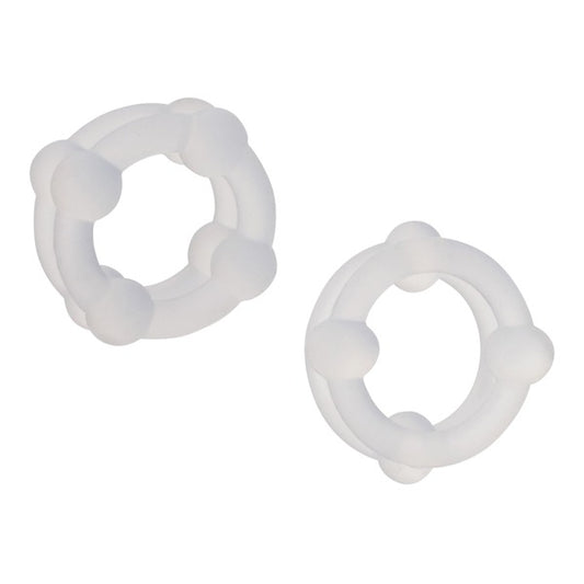 Alpha Liquid Silicone Double Stacker CalExotics - California Exotic Novelties Toys - Cockrings