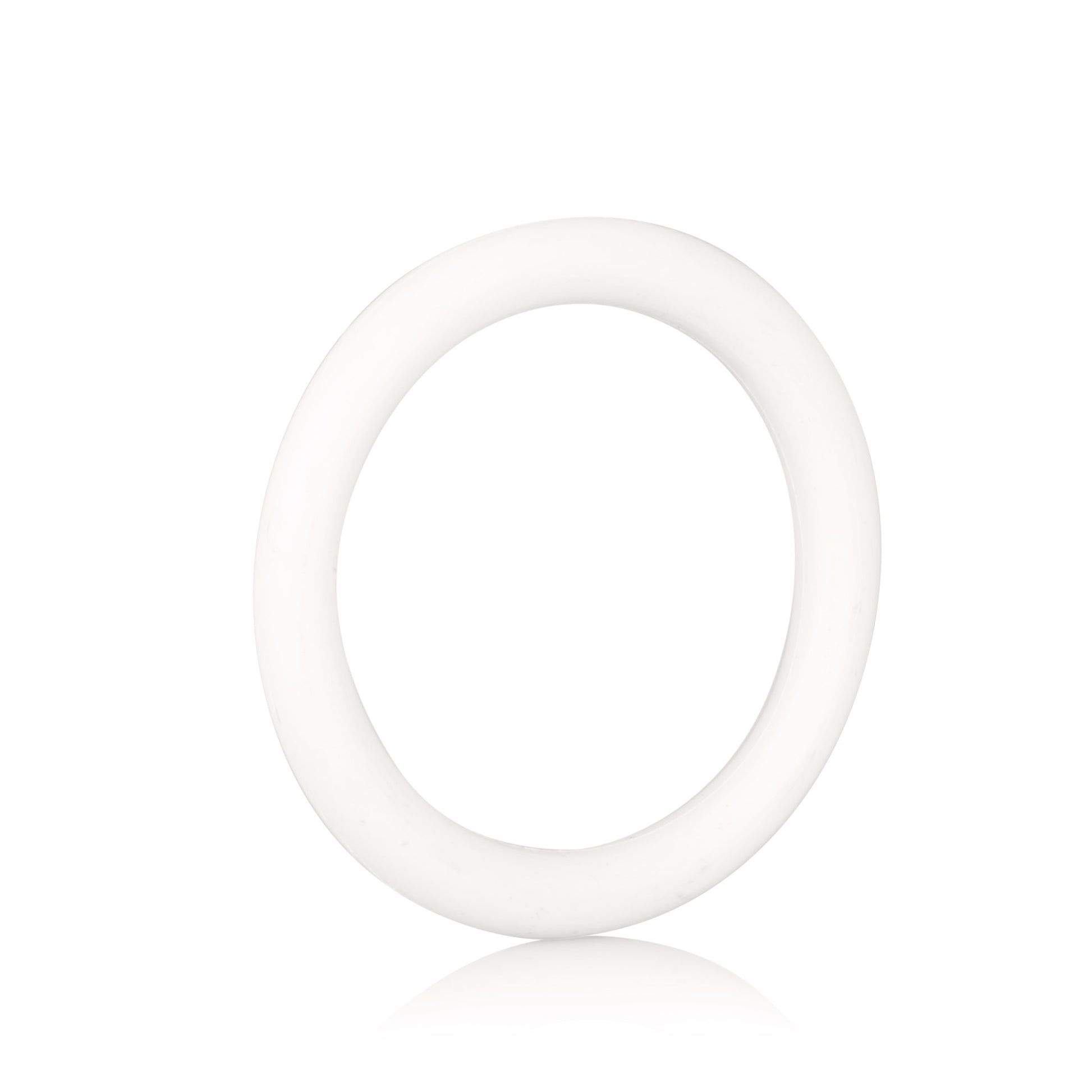 Rubber Ring - Medium - White CalExotics - California Exotic Novelties Toys - Cockrings