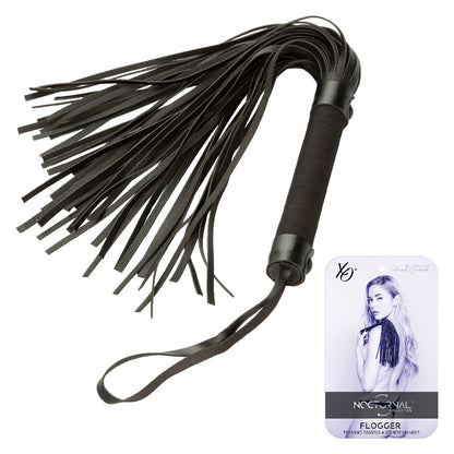 Nocturnal Collection Flogger - Black CalExotics - California Exotic Novelties Toys - Fetish