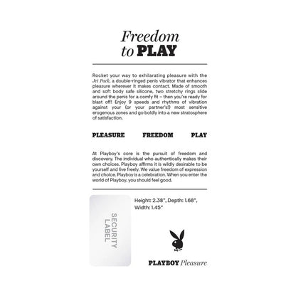 Playboy Pleasure Jet Pack Playboy Toys - Cockrings