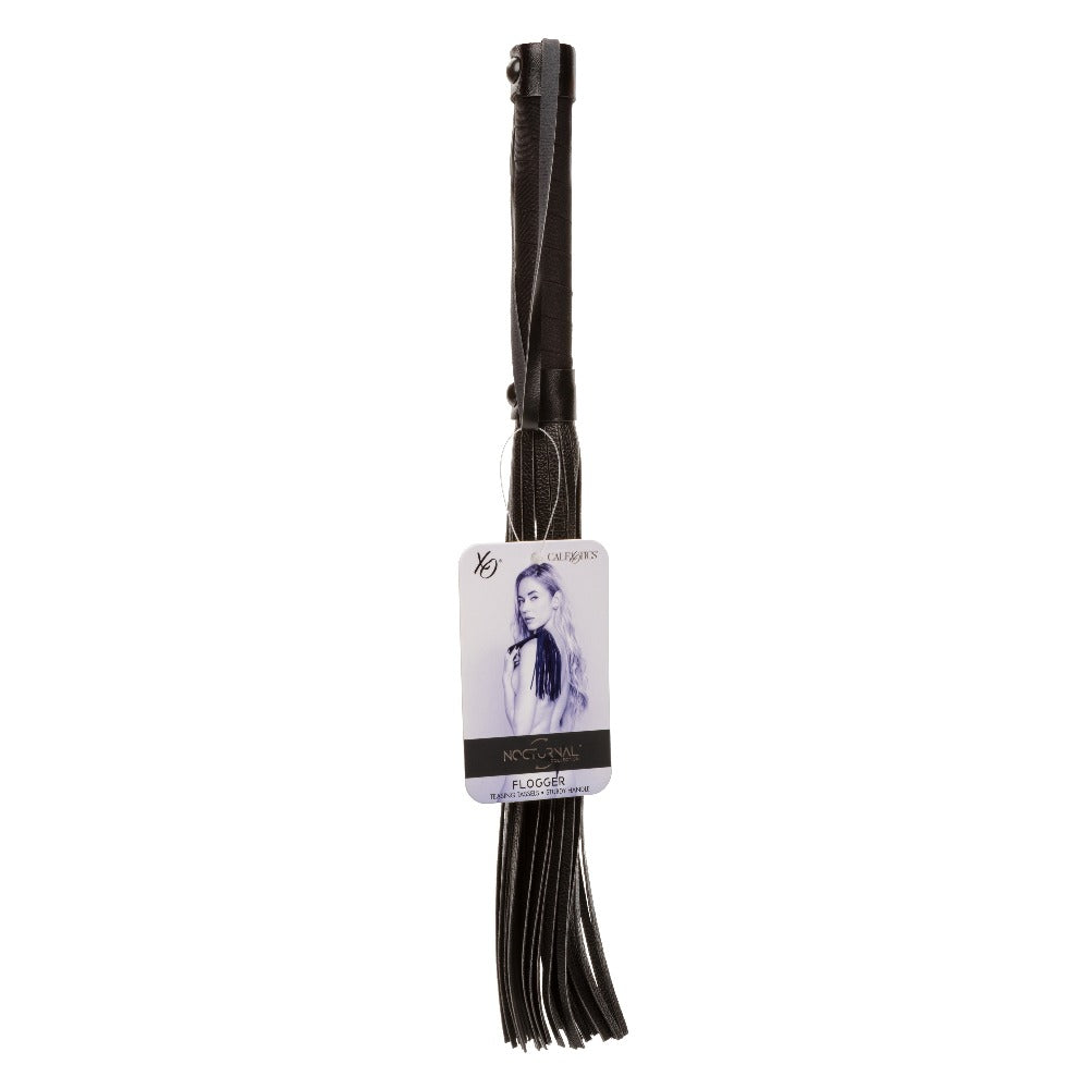 Nocturnal Collection Flogger - Black CalExotics - California Exotic Novelties Toys - Fetish